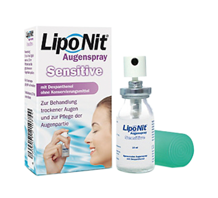 spray eye eyelid nit lipo 10ml sensitive ch